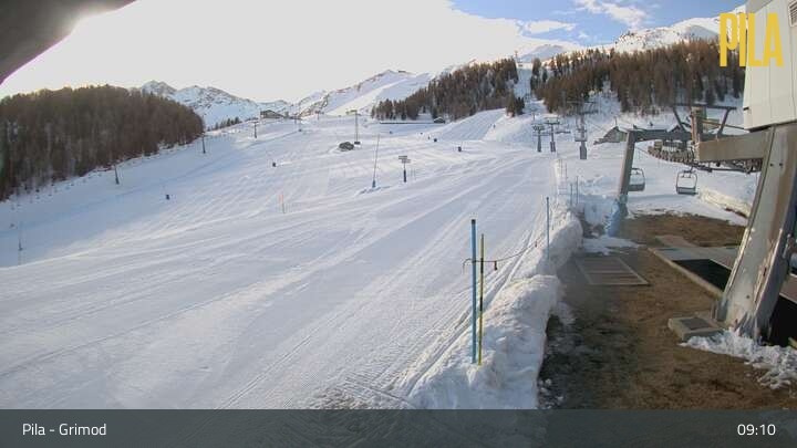 Archived image Webcam Gressan - Pila - Grimond Chair