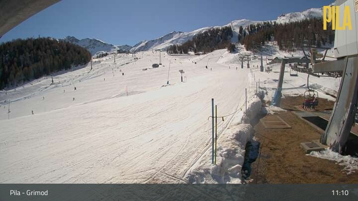 Archived image Webcam Gressan - Pila - Grimond Chair