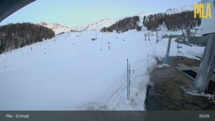 Archived image Webcam Gressan - Pila - Grimond Chair