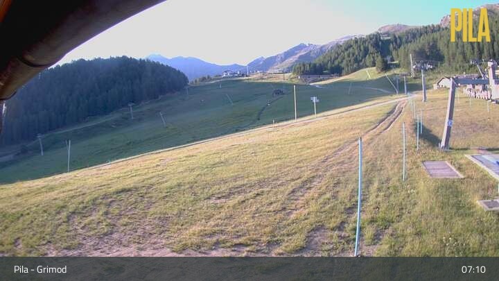 Archived image Webcam Gressan - Pila - Grimond Chair