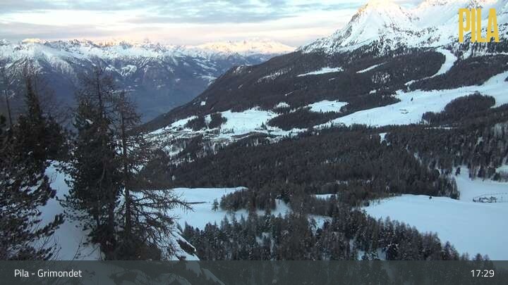 Archiv Foto Webcam Pila - Grimondet Berg