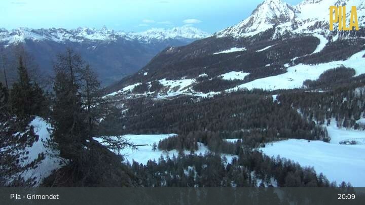 Archived image Webcam Pila - Top Station Grimondet