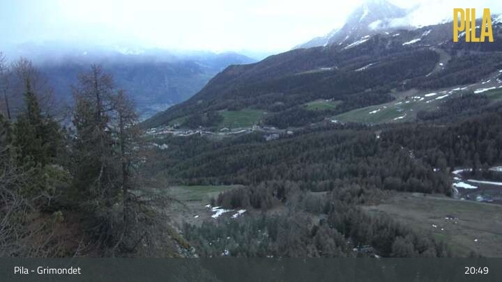 Archiv Foto Webcam Pila - Grimondet Berg