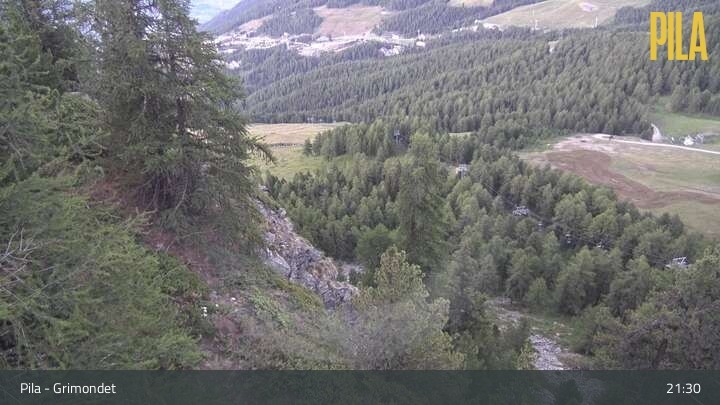 Archiv Foto Webcam Pila - Grimondet Berg