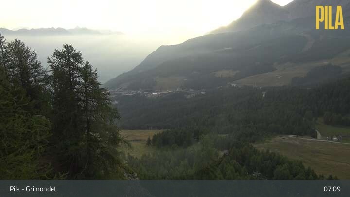 Archiv Foto Webcam Pila - Grimondet Berg