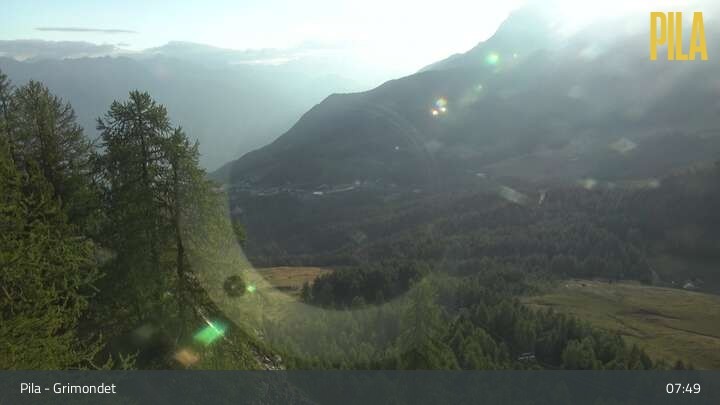 Archiv Foto Webcam Pila - Grimondet Berg