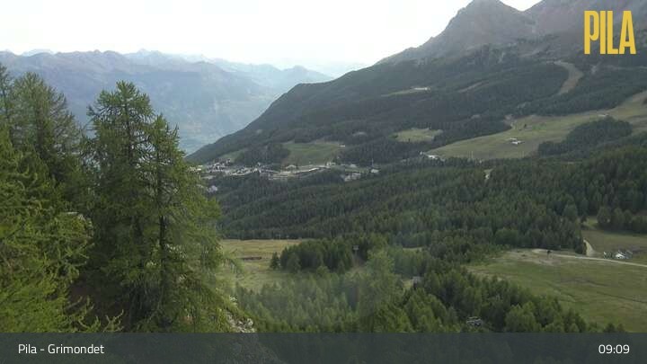 Archiv Foto Webcam Pila - Grimondet Berg