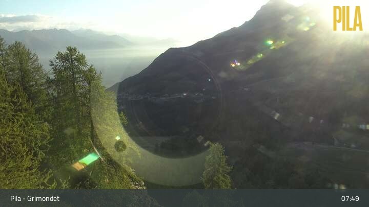 Archived image Webcam Pila - Top Station Grimondet