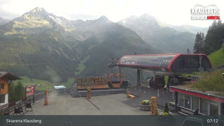 Archiv Foto Webcam Klausberg - Ahrntal