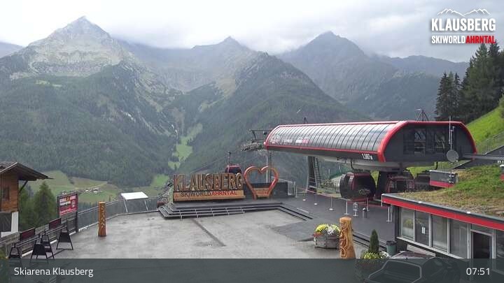 Archiv Foto Webcam Klausberg - Ahrntal