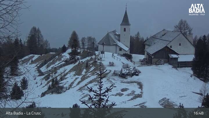 Archiv Foto Webcam Alta Badia: La Crusc