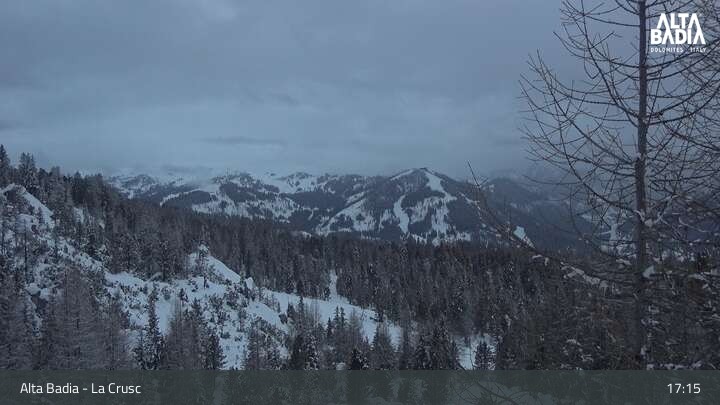 Archiv Foto Webcam Alta Badia: La Crusc