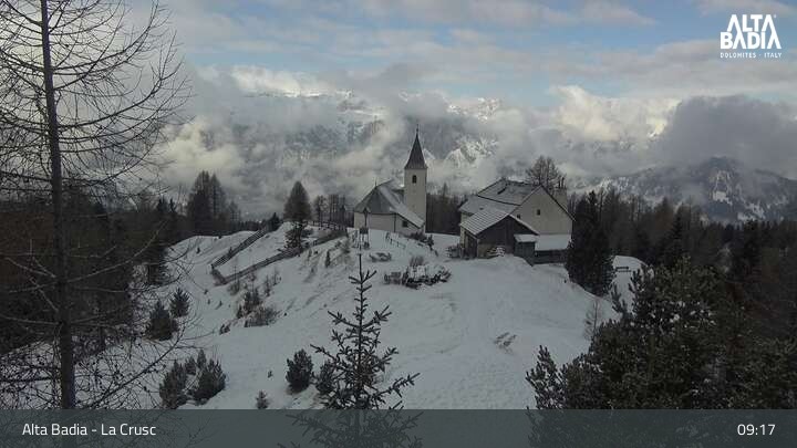 Archived image Webcam La Crusc (Alta Badia)
