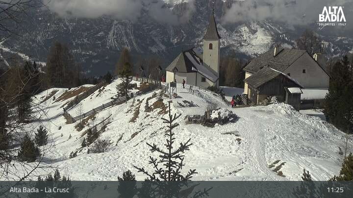 Archived image Webcam La Crusc (Alta Badia)