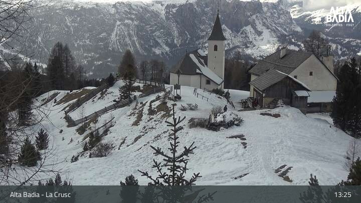 Archived image Webcam La Crusc (Alta Badia)