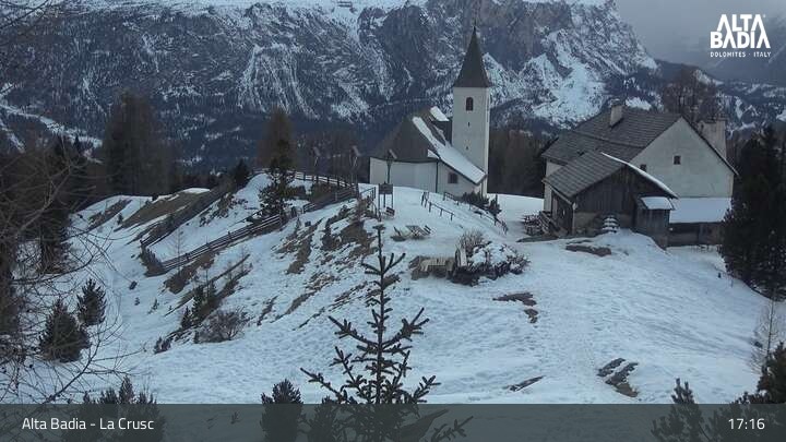 Archived image Webcam La Crusc (Alta Badia)