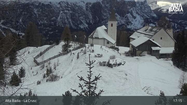 Archiv Foto Webcam Alta Badia: La Crusc