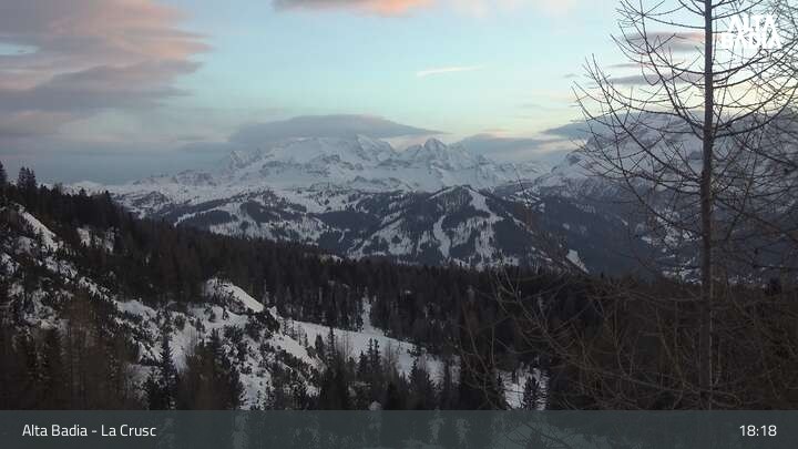 Archiv Foto Webcam Alta Badia: La Crusc