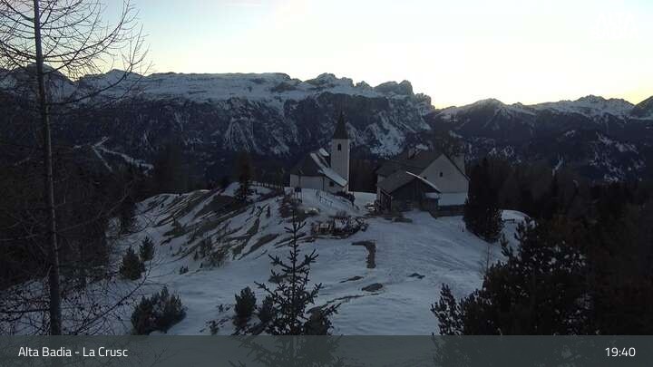 Archived image Webcam La Crusc (Alta Badia)