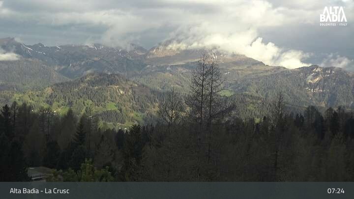 Archiv Foto Webcam Alta Badia: La Crusc