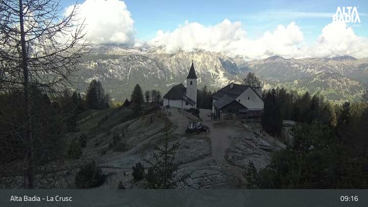 Archiv Foto Webcam Alta Badia: La Crusc