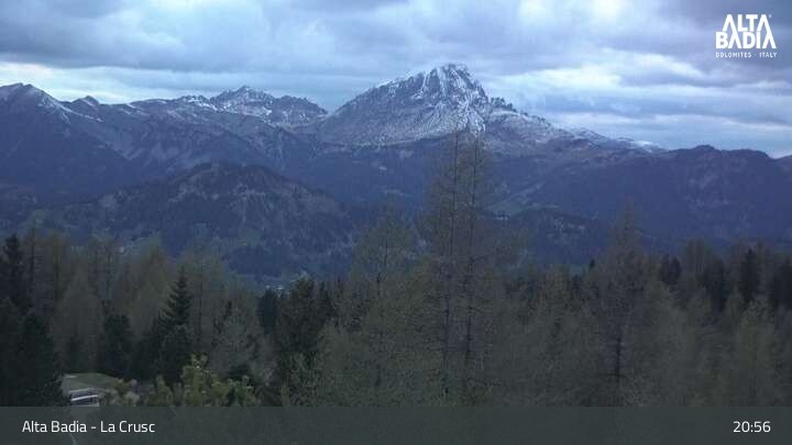 Archiv Foto Webcam Alta Badia: La Crusc