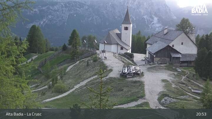 Archiv Foto Webcam Alta Badia: La Crusc