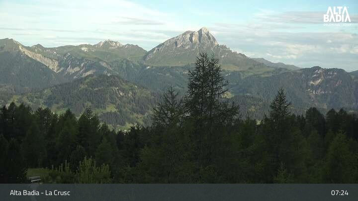 Archiv Foto Webcam Alta Badia: La Crusc