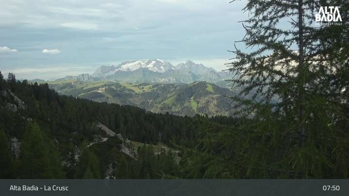 Archiv Foto Webcam Alta Badia: La Crusc