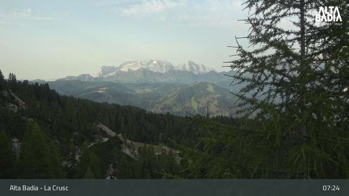 Archiv Foto Webcam Alta Badia: La Crusc