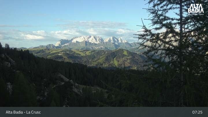 Archiv Foto Webcam Alta Badia: La Crusc