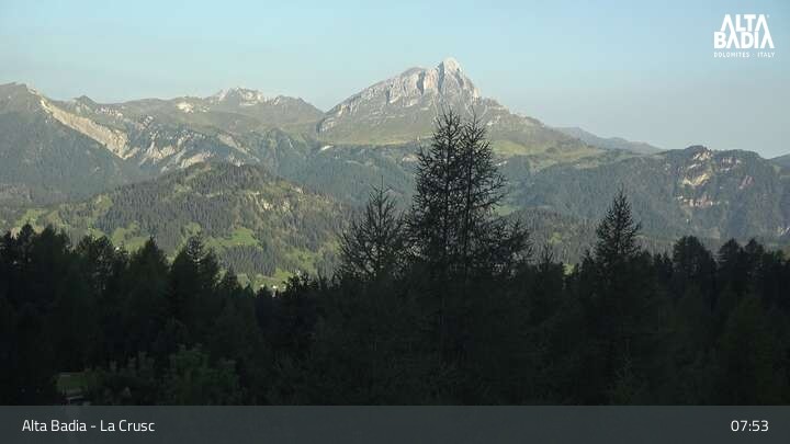 Archiv Foto Webcam Alta Badia: La Crusc