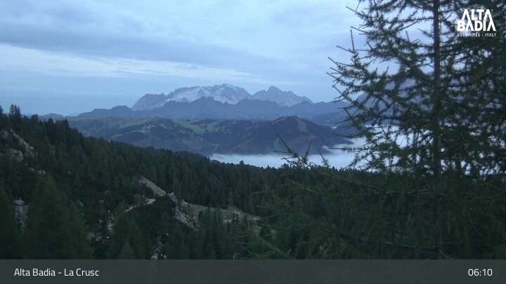 Archiv Foto Webcam Alta Badia: La Crusc