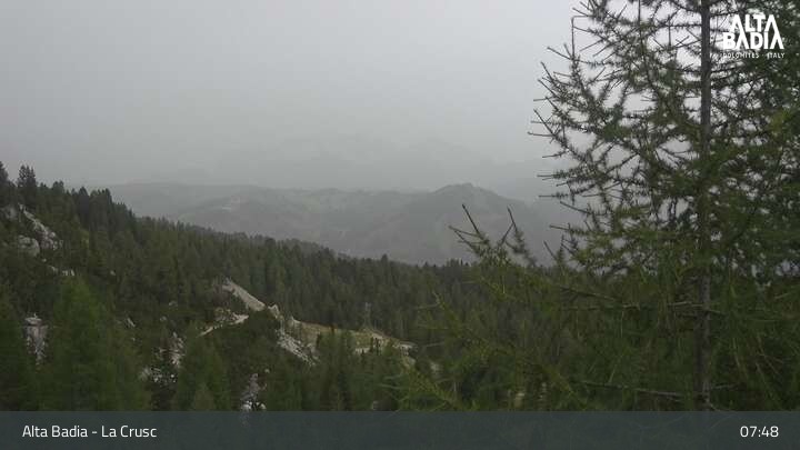 Archiv Foto Webcam Alta Badia: La Crusc