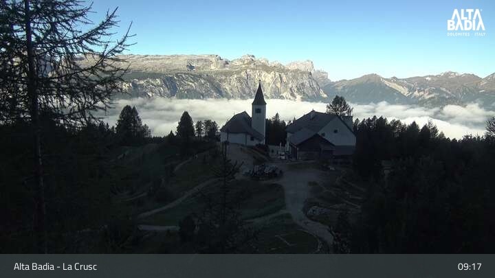 Archived image Webcam La Crusc (Alta Badia)