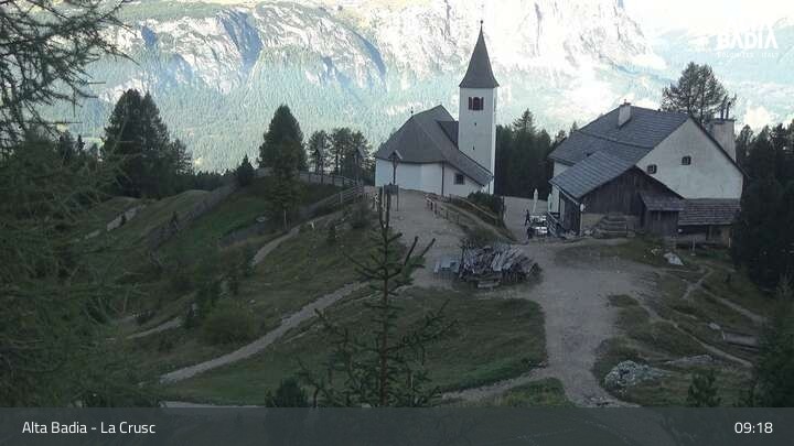 Archived image Webcam La Crusc (Alta Badia)