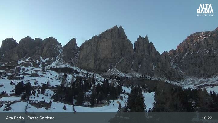 Archiv Foto Webcam Passo Gardena (Alta Badia)