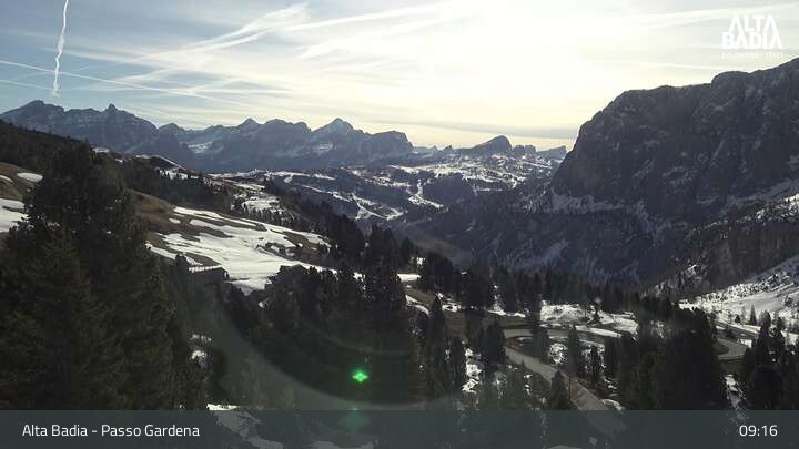Archived image Webcam Alta Badia: Passo Gardena