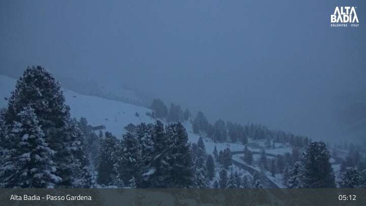 Archiv Foto Webcam Passo Gardena (Alta Badia)