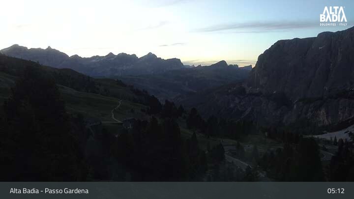 Archived image Webcam Alta Badia: Passo Gardena