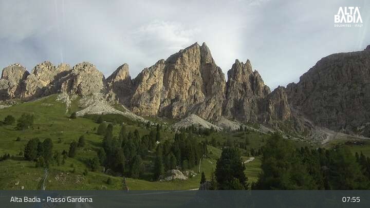Archiv Foto Webcam Passo Gardena (Alta Badia)