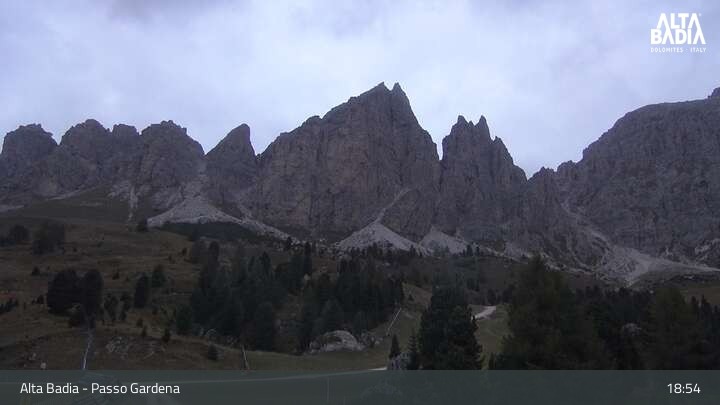Archiv Foto Webcam Passo Gardena (Alta Badia)