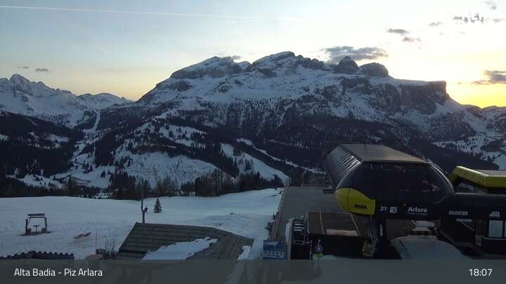 Archiv Foto Webcam Piz Arlara - Alta Badia