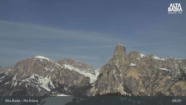 Archiv Foto Webcam Piz Arlara - Alta Badia