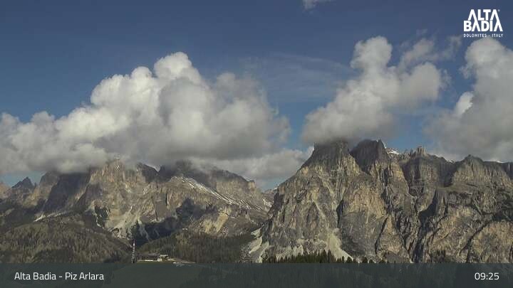 Archiv Foto Webcam Piz Arlara - Alta Badia