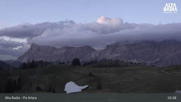 Archiv Foto Webcam Piz Arlara - Alta Badia