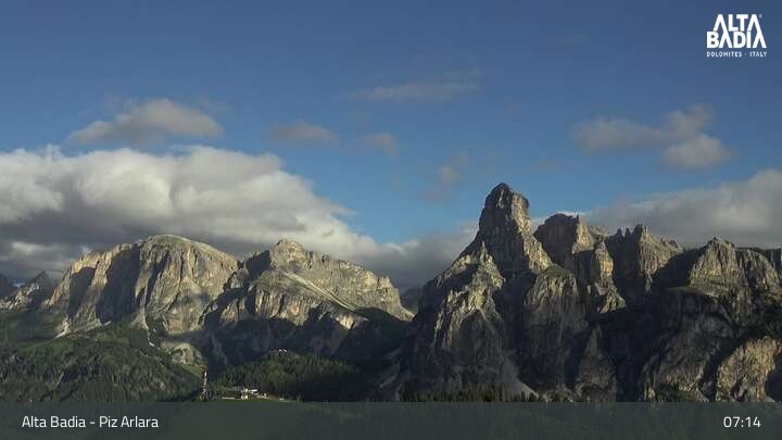 Archiv Foto Webcam Piz Arlara - Alta Badia