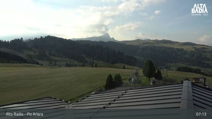Archived image Webcam Piz Arlara (Alta Badia)