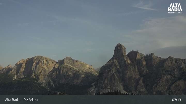 Archiv Foto Webcam Piz Arlara - Alta Badia