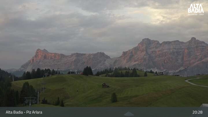 Archiv Foto Webcam Piz Arlara - Alta Badia